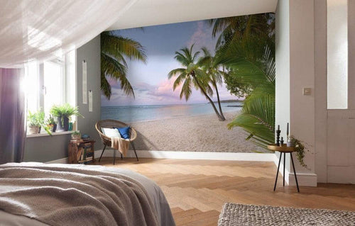Komar Paradise Morning Non Woven Wall Mural 400x250cm 4 Panels Ambiance | Yourdecoration.co.uk