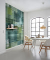Komar Patchy Plaid Non Woven Wall Murals 200x250cm 2 panels Ambiance | Yourdecoration.co.uk