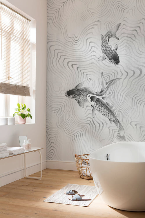 Komar Perfect Pond Non Woven Wall Murals 200x250cm 2 panels Ambiance | Yourdecoration.co.uk