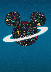 Komar Planet Mickey Non Woven Wall Mural 200x280cm 4 Panels | Yourdecoration.co.uk