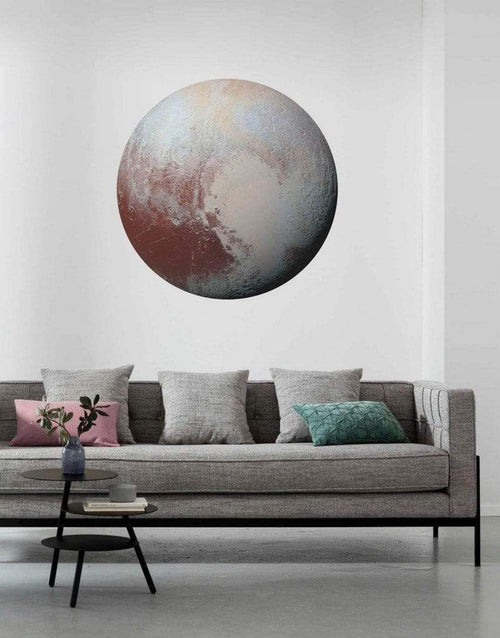 Komar Pluto Wall Mural 125x125cm Round Ambiance | Yourdecoration.co.uk
