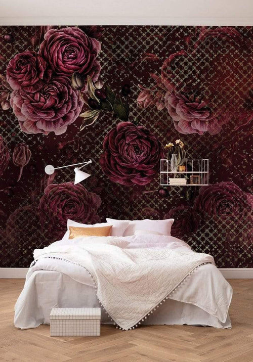 Komar Rouge Intense Non Woven Wall Mural 350x280cm 7 Panels Ambiance | Yourdecoration.co.uk