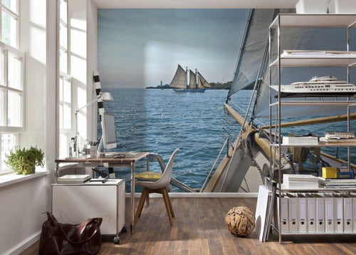 Komar Sailing Wall Mural National Geographic 368x254cm | Yourdecoration.co.uk