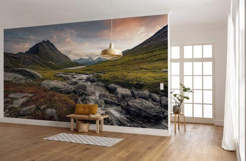 Komar Schroffes Paradies Non Woven Wall Mural 450x280cm 9 Panels Ambiance | Yourdecoration.co.uk