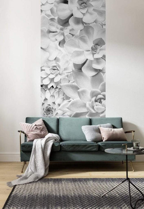 Komar Shades Black and White Non Woven Wall Mural 100x250cm 1 baan Ambiance | Yourdecoration.co.uk