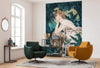 Komar Songes Vert Non Woven Wall Mural 200x280cm 4 Panels Ambiance | Yourdecoration.co.uk