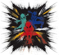 Komar Spider Man Color Explosion Non Woven Wall Mural 300x280cm 6 Panels | Yourdecoration.co.uk