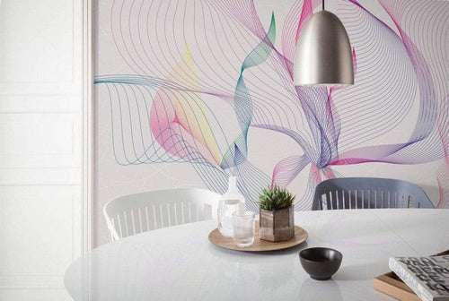 Komar Spring Leaves Non Woven Wall Mural 400x250cm 4 Panels Ambiance | Yourdecoration.co.uk