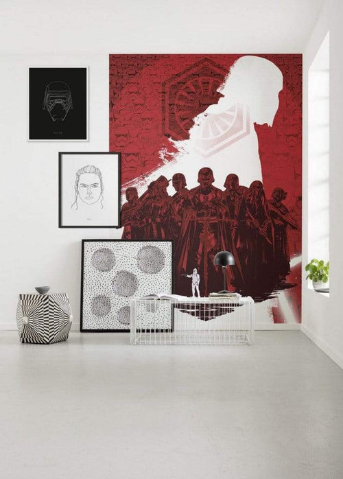 Komar Star Wars Supreme Leader Non Woven Wall Mural 200x280cm 4 Panels Ambiance | Yourdecoration.co.uk