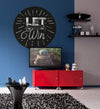 Komar Star Wars Wookie Win Self Adhesive Wall Mural 128x128cm Round Ambiance | Yourdecoration.co.uk