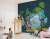 Komar Tangled Non Woven Wall Mural 350x280cm 7 Panels Ambiance | Yourdecoration.co.uk