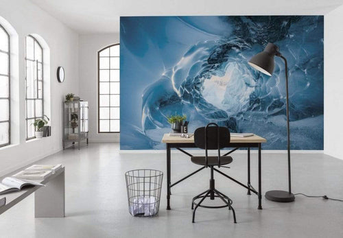 Komar The Eye of the Glacier Non Woven Wall Mural 450x280cm 9 Panels Ambiance | Yourdecoration.co.uk