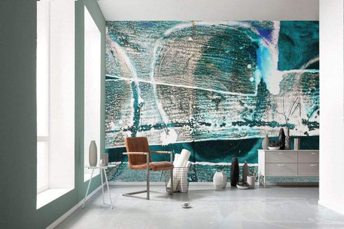 Komar Tracks Imbricating Non Woven Wall Mural 500x280cm 5 Panels Ambiance | Yourdecoration.co.uk