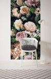 Komar Victoria Black Non Woven Wall Mural 100x250cm 1 baan Ambiance | Yourdecoration.co.uk