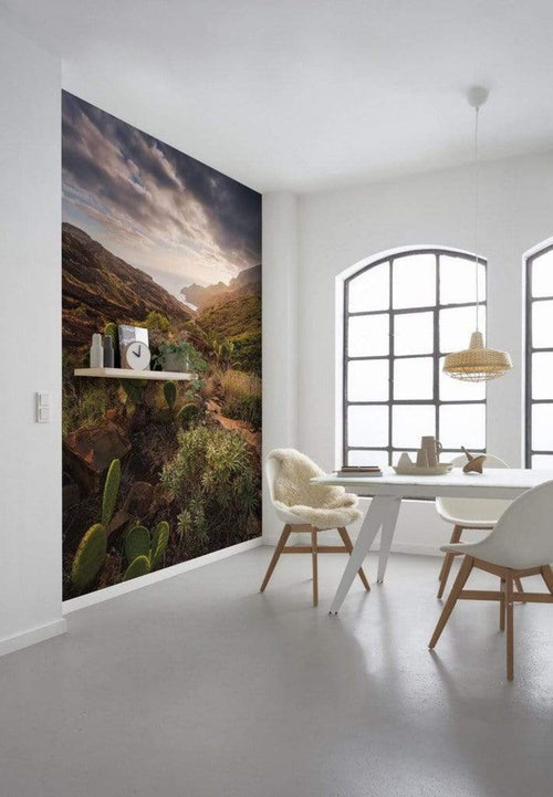 Komar Warmes Licht Non Woven Wall Mural 200x280cm 4 Panels Ambiance | Yourdecoration.co.uk