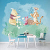 Komar Winnie Pooh Picnic Non Woven Wall Mural 300x280cm 6 Panels Ambiance | Yourdecoration.co.uk