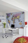 Komar World Map Wall Mural 270x188cm | Yourdecoration.co.uk