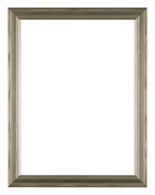 Lincoln Wood Photo Frame 18x24cm Silver Front | Yourdecoration.co.uk