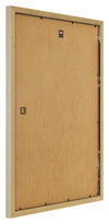 Lincoln Wood Photo Frame 20x28cm Silver Back Oblique | Yourdecoration.co.uk