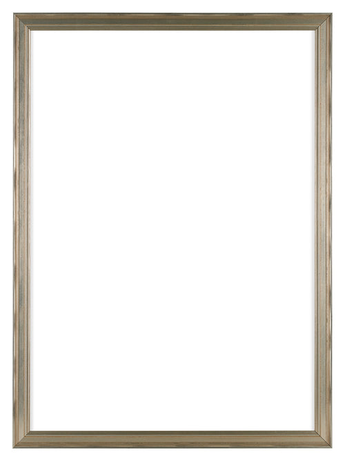 Lincoln Wood Photo Frame 20x28cm Silver Front | Yourdecoration.co.uk