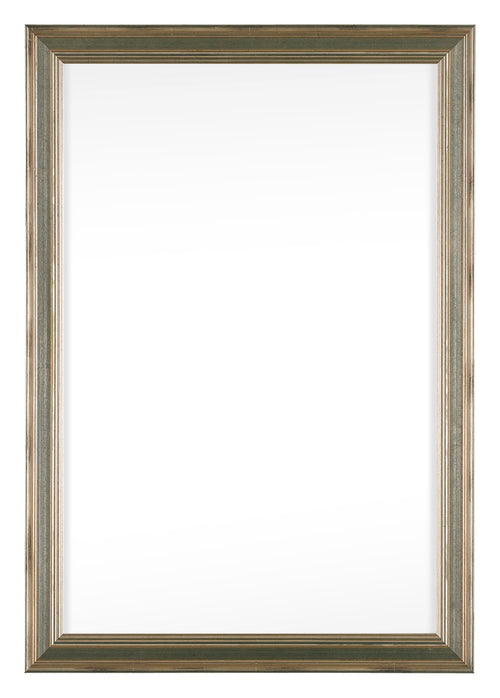 Lincoln Wood Photo Frame 20x30cm Silver Front | Yourdecoration.co.uk