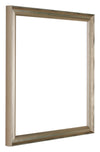 Lincoln Wood Photo Frame 25x25cm Silver Front Oblique | Yourdecoration.co.uk