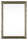 Lincoln Wood Photo Frame 30x45cm Silver Front | Yourdecoration.co.uk
