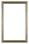 Lincoln Wood Photo Frame 30x50cm Silver Front | Yourdecoration.co.uk