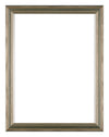 Lincoln Wood Photo Frame 60x80cm Silver Front | Yourdecoration.co.uk