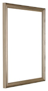Lincoln Wood Photo Frame 70x90cm Silver Front Oblique | Yourdecoration.co.uk