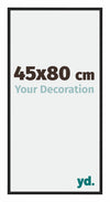 Miami Aluminium Photo Frame 45x80cm Black High Gloss Front Size | Yourdecoration.co.uk