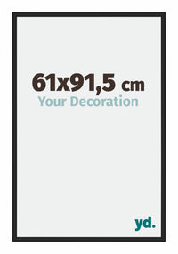 Miami Aluminium Photo Frame 61x91 5cm Black High Gloss Front Size | Yourdecoration.co.uk