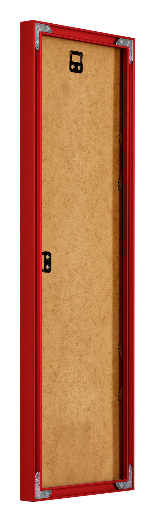 New York Aluminium Photo Frame 20x60cm Ferrari Red Back Oblique | Yourdecoration.co.uk