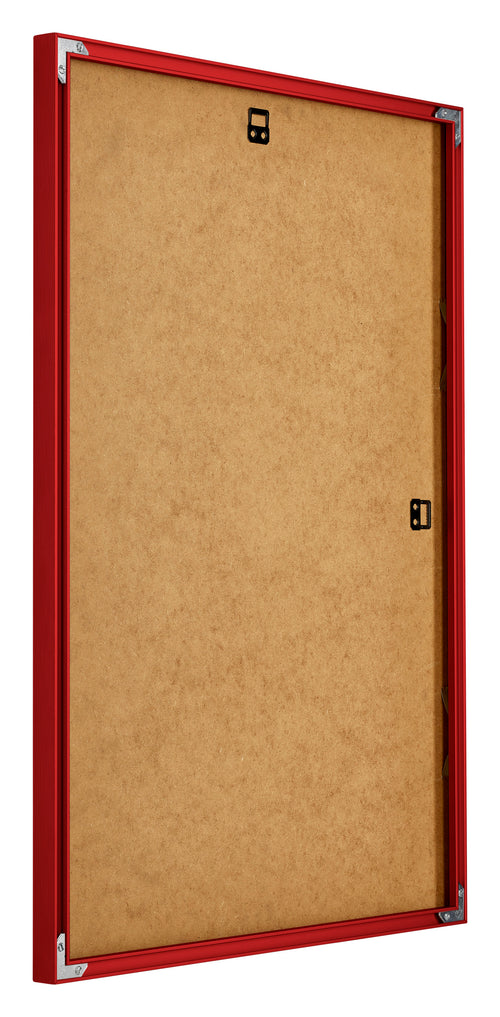 New York Aluminium Photo Frame 35x50cm Ferrari Red Back Oblique | Yourdecoration.co.uk