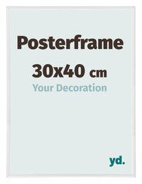Posterframe 30x40cm White High Gloss Plastic Paris Size | Yourdecoration.co.uk