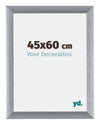Tucson Aluminium Photo Frame 45x60cm Silver Brushed Front Size | Yourdecoration.co.uk