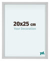 Virginia Aluminium Photo Frame 20x25cm White Front Size | Yourdecoration.co.uk