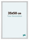 Virginia Aluminium Photo Frame 35x50cm White Front Size | Yourdecoration.co.uk