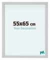 Virginia Aluminium Photo Frame 55x65cm White Front Size | Yourdecoration.co.uk