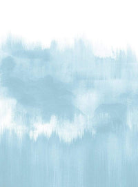 Wizard+Genius Brush Strokes Light Blue Non Woven Wall Mural 192x260cm 4 Panels | Yourdecoration.co.uk