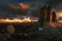 Wizard+Genius Dolomites Italy Non Woven Wall Mural 384x260cm 8 Panels | Yourdecoration.co.uk