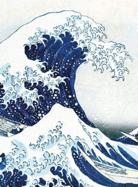 Wizard+Genius Hokusai The Great Wave Non Woven Wall Mural 192x260cm 4 Panels | Yourdecoration.co.uk