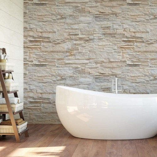 Wizard+Genius Stone Wall Wall Mural 366x254cm 8 Panels Ambiance | Yourdecoration.co.uk