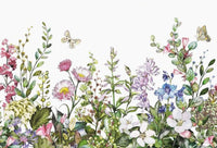 Wizard+Genius Summer Flowers Non Woven Wall Mural 384x260cm 8 Panels | Yourdecoration.co.uk